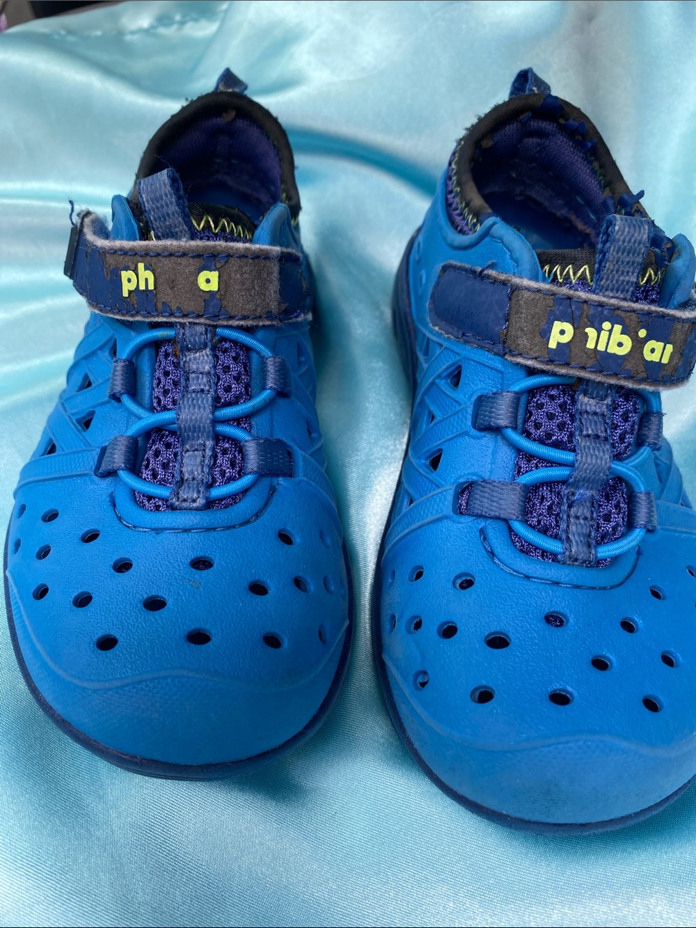 Stride Rite boys Phibian Blue Active Play Shoes